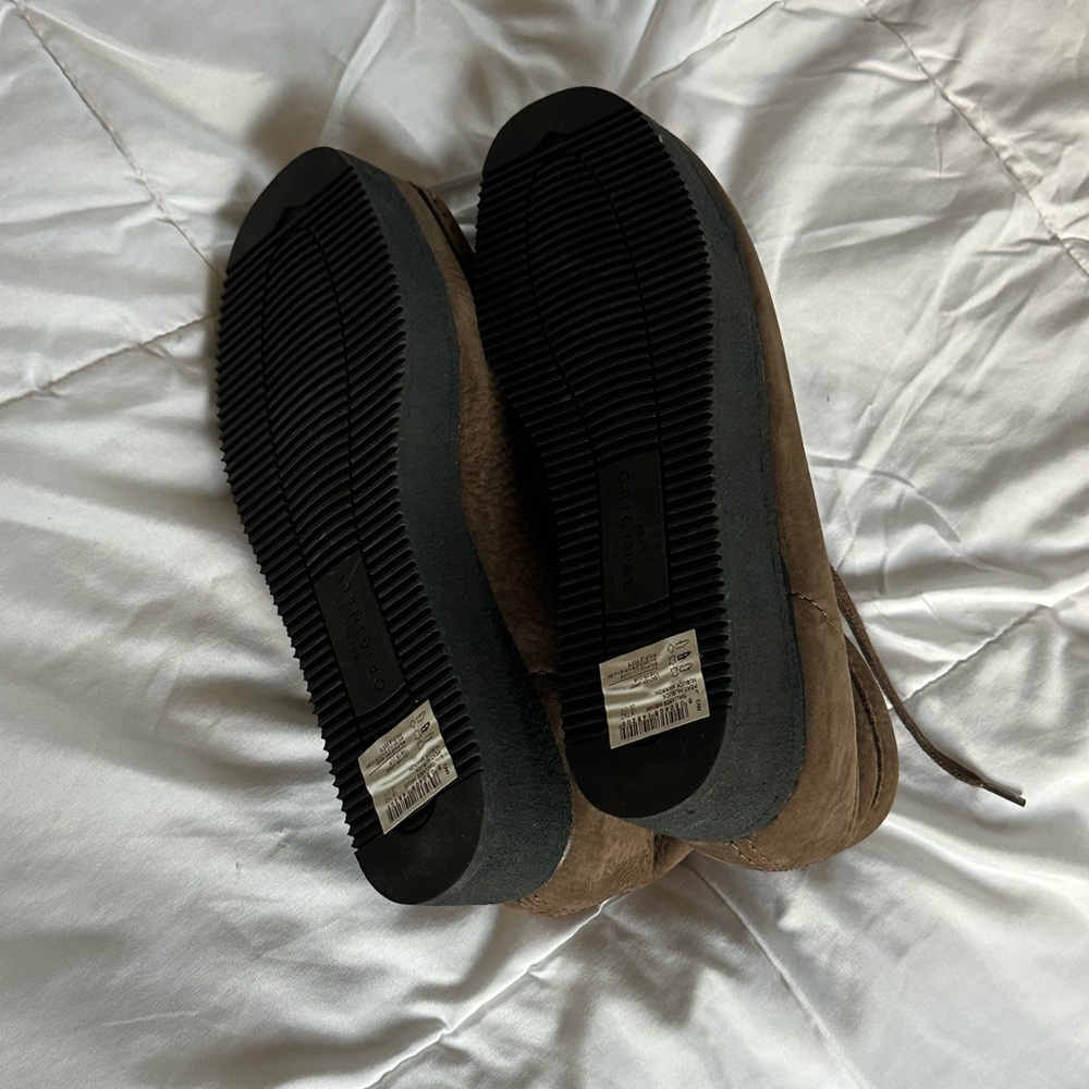 NWOT Clarks Wallabee Wedges - Picture 3 of 3